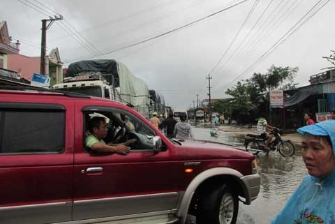 Phú Yên; Bình Định; áp thấp