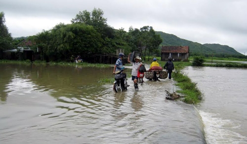 Phú Yên; Bình Định; áp thấp