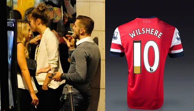 
	Áo đấu mới dành cho Wilshere