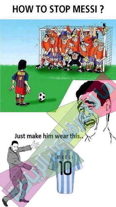 
	Cách duy nhất để ngăn Messi ghi bàn: Cho anh ấy mặc áo ĐTQG Argentina
