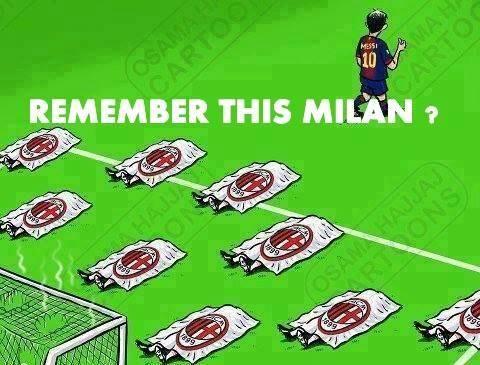 
	Một lần nữa, Milan lại &quot;phơi&quot; xác ở Nou Camp