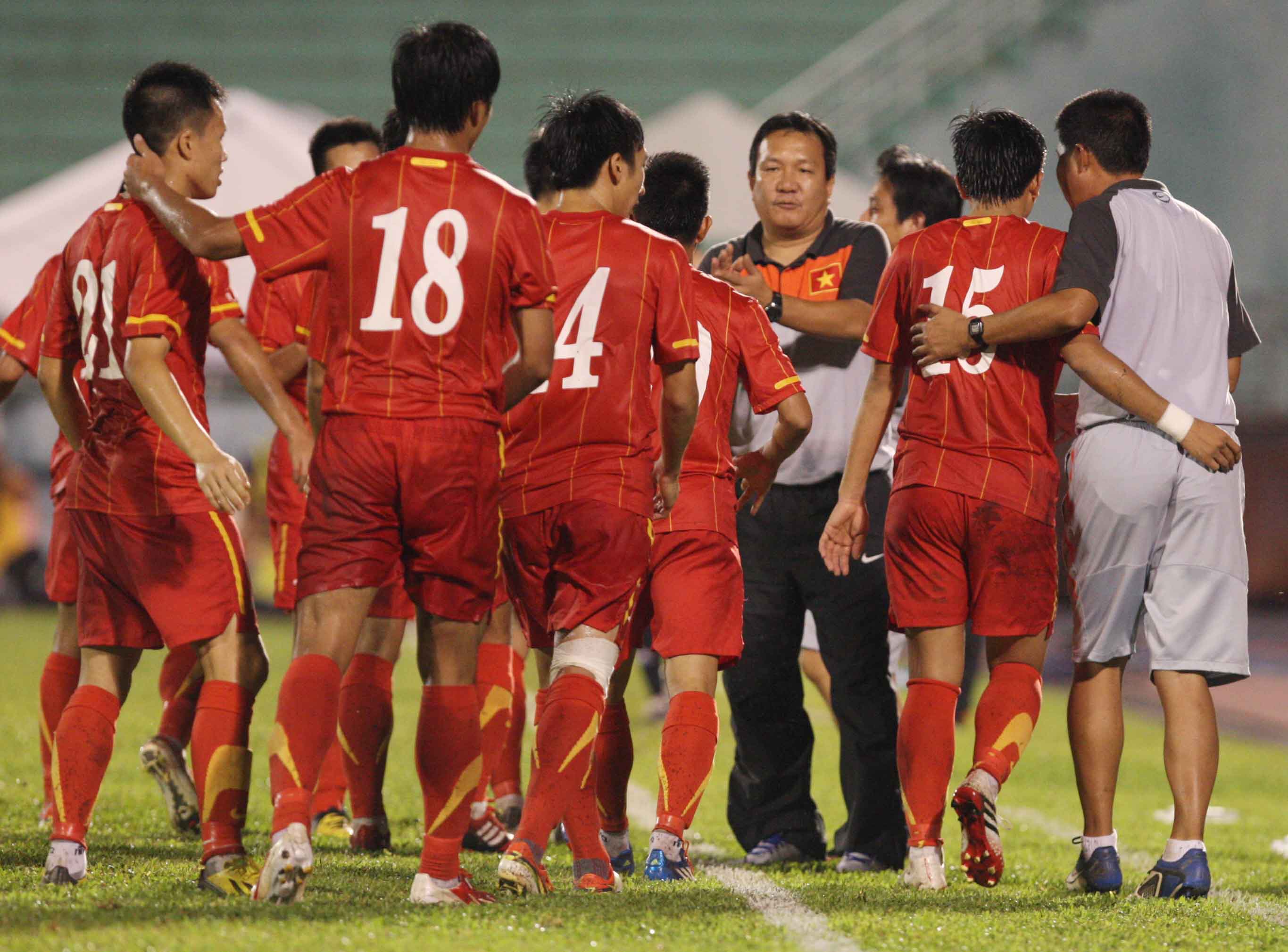 
	Đoàn quân của HLV Hoàng Văn Phúc đã thi đấu không thực sự ấn tượng tại SEA Games 27