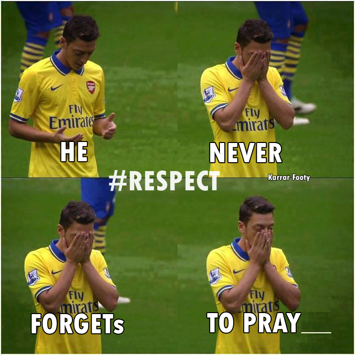 
	Anh ấy không bao giờ quên cầu nguyện