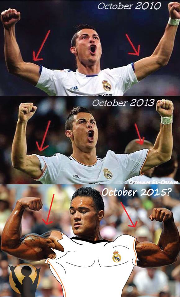 
	Giải nghệ bóng đá, Ronaldo hẳn sẽ chuyển sang nghiệp thể hình