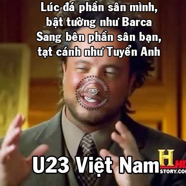 
	Đá bóng kiểu U23 Việt Nam