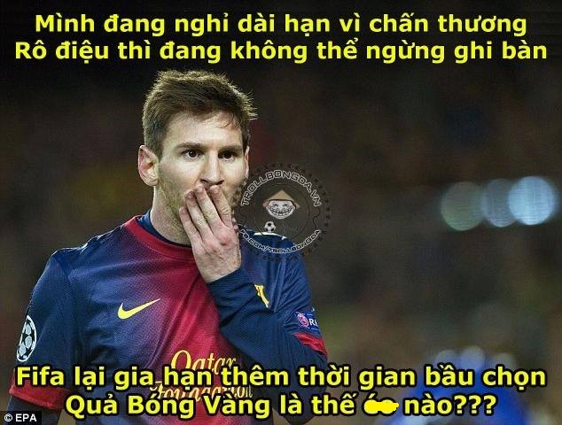 
	Nhọ rồi Messi ơi!