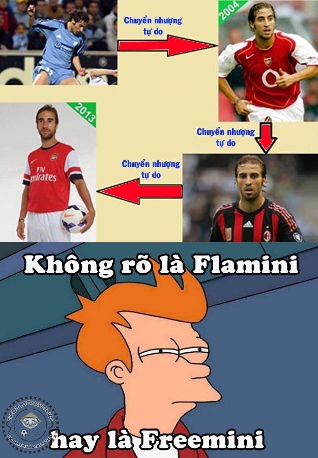 
	Flamini - cầu thủ dễ tính nhất châu Âu
