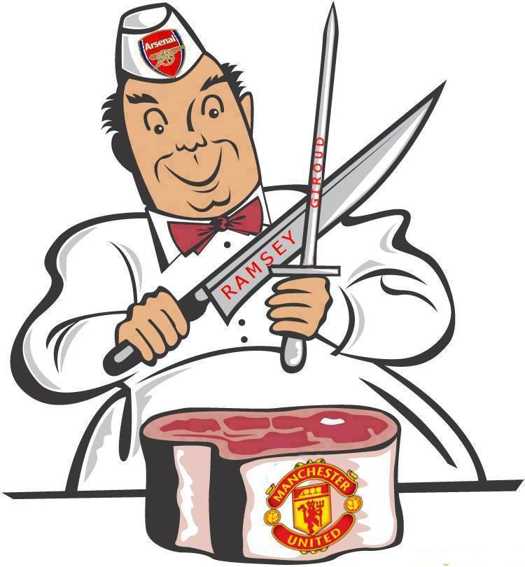 
	&quot;Đầu bếp&quot; Arsenal sắp xẻo thịt Man United 