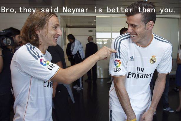 
	Thế mà người ta nói Neymar giỏi hơn cậu đấy Bale ạ!