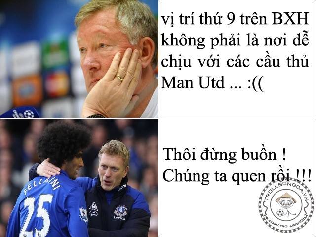 
	Chỉ có thầy trò David Moyes và Fellaini là cảm thấy quen thôi!