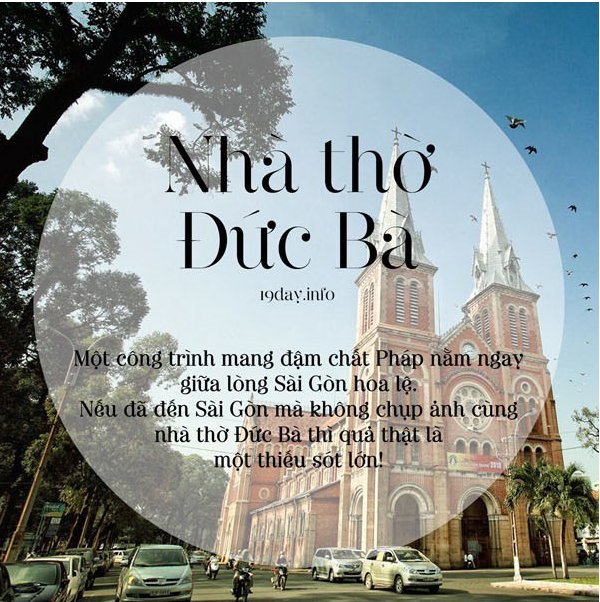 18 nơi không nên bỏ lỡ khi đến Sài Gòn