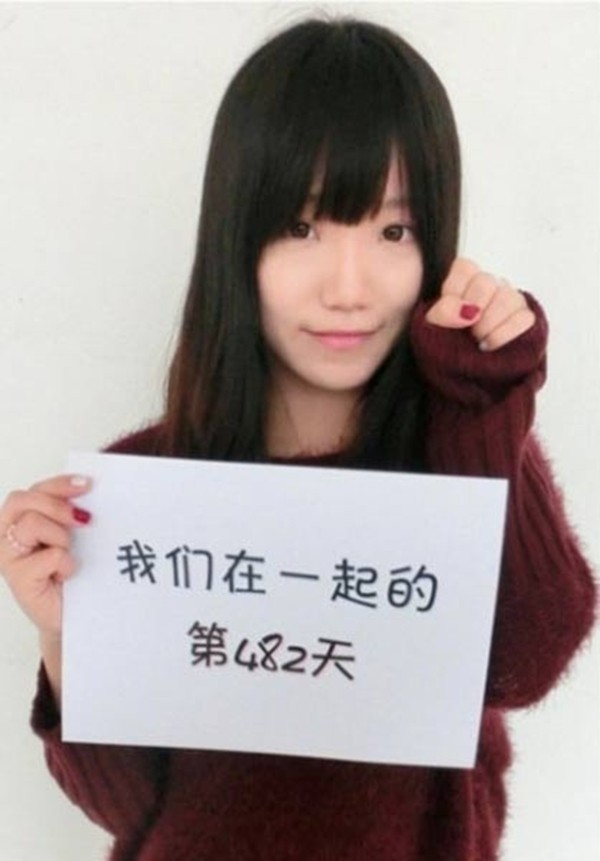 Nữ sinh xinh đẹp viết tâm thư bằng ảnh gây sốt mạng Trung Quốc 13