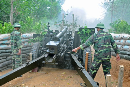  	Pháo M2A1 105 mm tiếp tục là pháo chủ lực cấp chiến dịch của Pháo binh Việt Nam