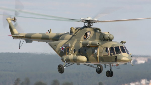 Trực thăng chiến đấu Mi-8AMTSh Terminator.