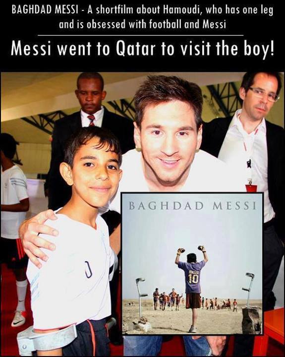  	Messi tới Qatar để thăm fan nhí đặc biệt