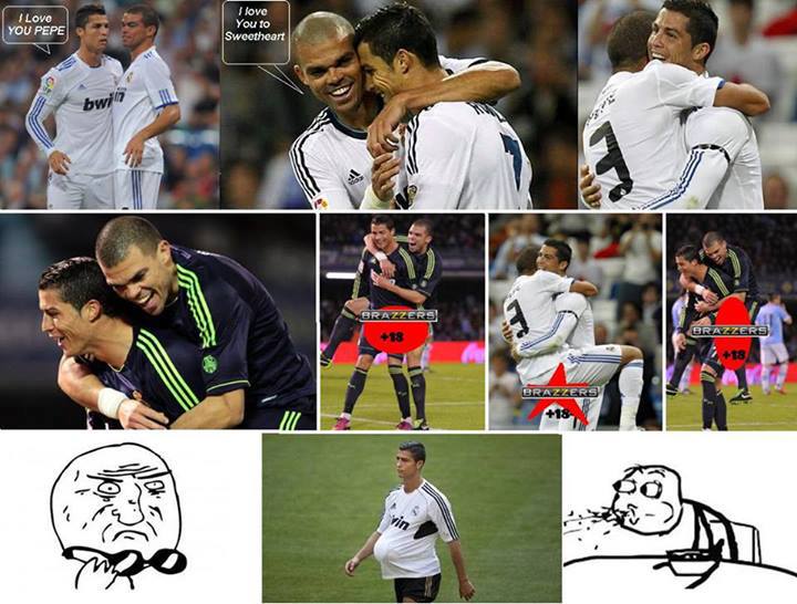 
	Cris Ronaldo có bầu với Pepe