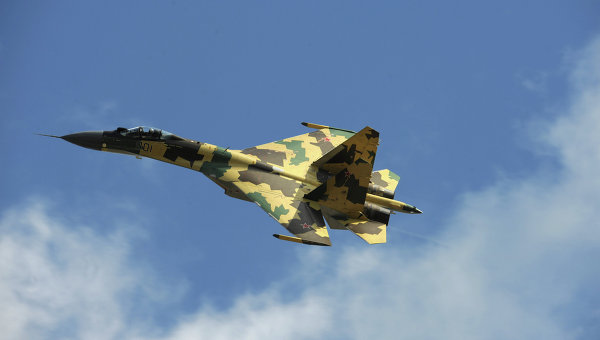 Máy bay chiến đấu Su-35 của Nga.