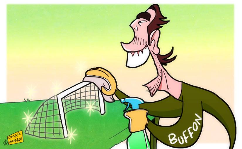 
	Buffon giữ lưới "siêu sạch"