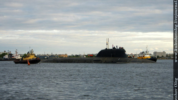 Tàu ngầm hạt nhân tấn công Severodvinsk.
