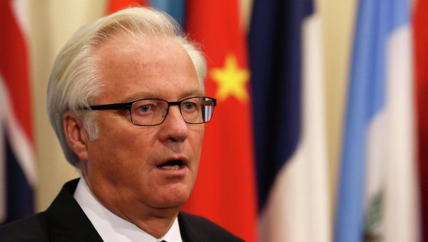 Đại diện thường trực của Nga tại LHQ Vitaly Churkin.