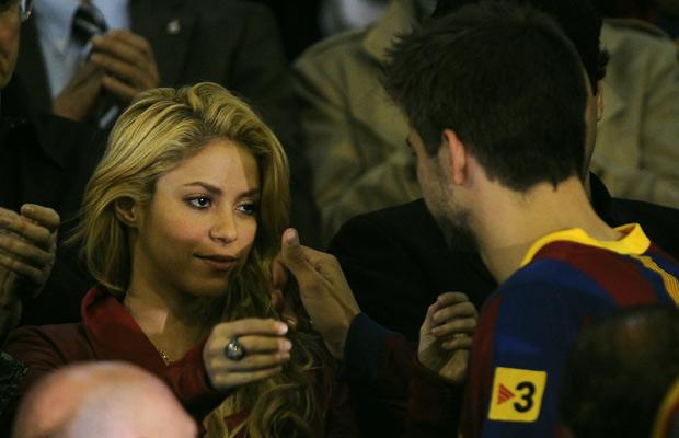 
	Shakira đã sẵn sàng tới sân để cổ vũ Pique và Barca