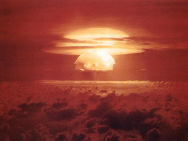“Pháo đài bay” cũng tham gia vào các cuộc thử nghiệm hạt nhân tại Bikini Atoll vào những năm 1950.