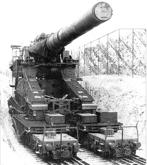 
	Siêu pháo Schwerer Gustav Gun.