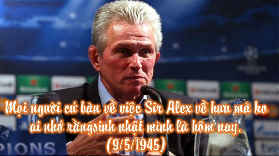 Chế - Vui - Độc: Van Persie đến, Sir Alex đi và Man United vô địch Champions League