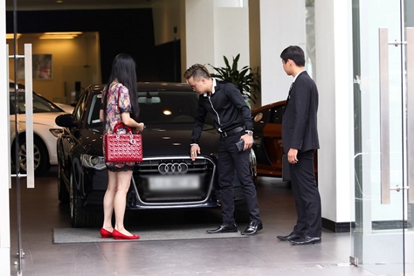 Xem mặt siêu xe Audi bạc tỷ của Cao thái Sơn 