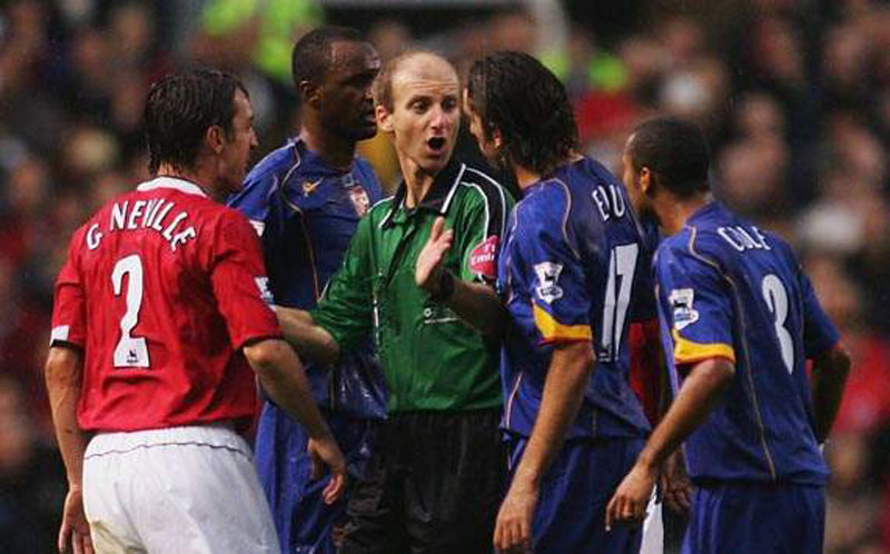 
	Cuộc chiến giữa Man United và Arsenal diễn ra rất căng thẳng