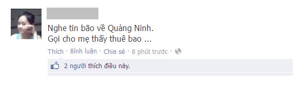  	Một bạn trẻ lo lắng khi không gọi điện thoại được về cho gia đình.