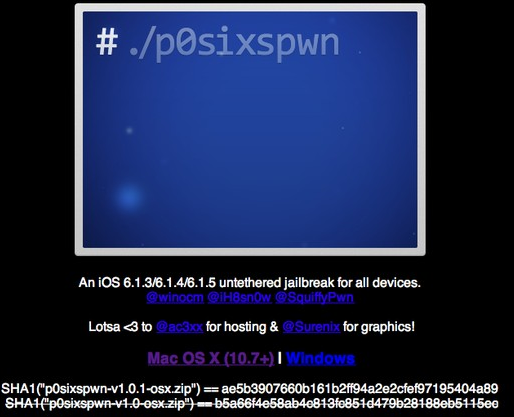 Bản jailbreak cho iOS 6.1.3 - 6.1.5 chip A5+ chính thức ra mắt 2