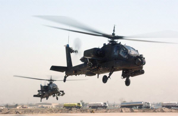 Trực thăng tấn công Apache.