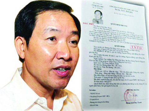 
	 Dương Chí Dũng bị bắt ngày 4/9/2012, sau gần 3 tháng lẩn trốn và bị truy nã quốc tế.
