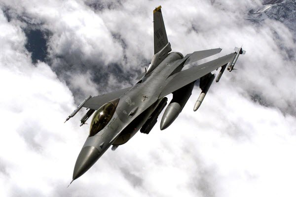 Chiến đấu cơ F-16 Fighting Falcon quá phổ biển khi có mặt tại hơn 25 quốc gia trên thế giới.
