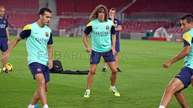 
	Đội trưởng Puyol nhiều khả năng sẽ trở lại trong trận này