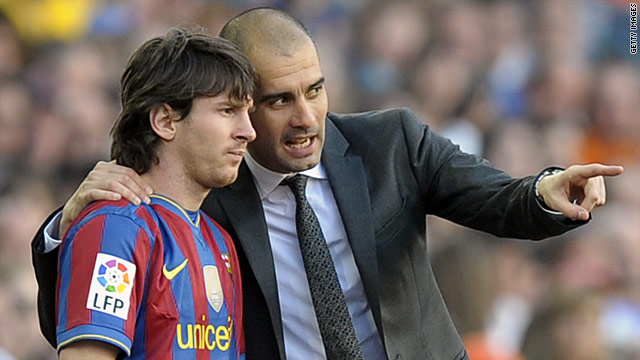 
	Guardiola rất muốn gặp lại cậu học trò cưng Messi tại Bayern