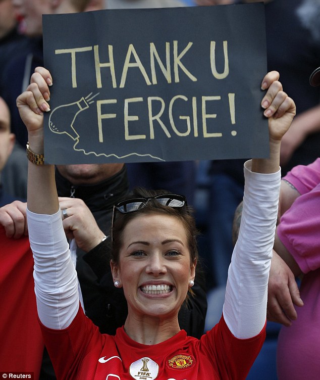 
	Một fan nữ tri ân Sir Alex