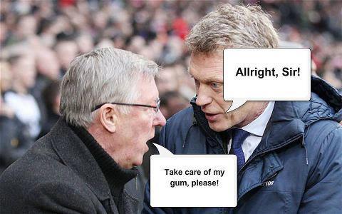 Chế - Vui - Độc: Khổ quen rồi, sướng Moyes ứ chịu được!