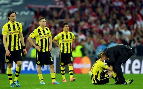 Giọt nước mắt đau khổ của kẻ bại trận Dortmund