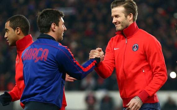 
	Beckham rất mong Messi sớm bình phục