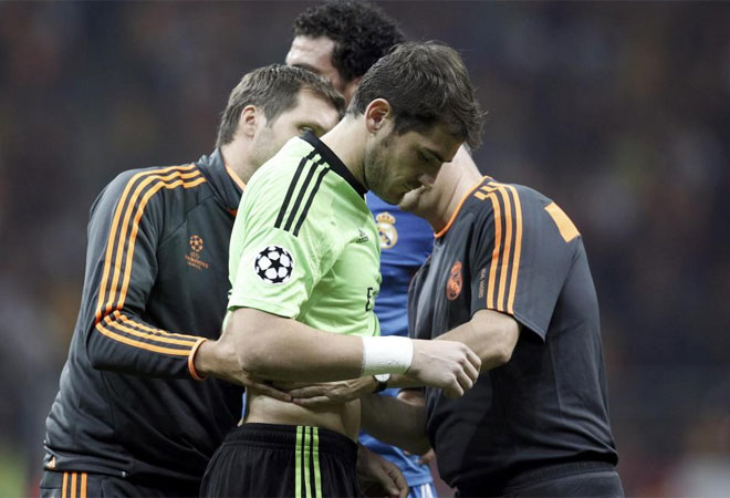 
	Chấn thương thủ thành Casillas không nghiêm trọng