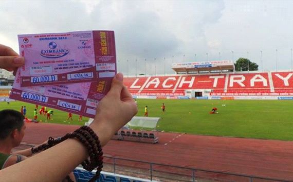 Hoãn trận đấu XM V. Hải Phòng vs Sông Lam Nghệ An vì bão lớn