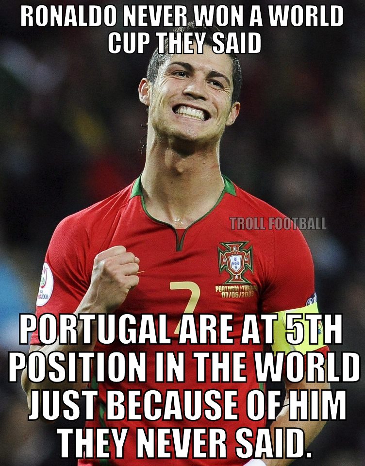 
	Bồ Đào Nha vươn lên đứng thứ 5 trên BXH FIFA là nhờ CR7?
