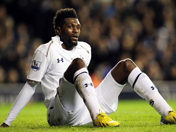 
	Tottenham gặp khó trong việc bán Adebayor