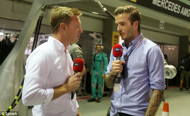 Vettel độc bước, David Beckham nổi hứng đi xem đua F1