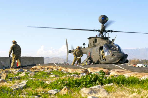 Khám sức mạnh trực thăng trinh sát OH-58D của Lục quân Mỹ