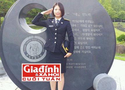 Những điều chưa biết về cảnh sát nữ Việt Nam đầu tiên tại Hàn Quốc 1