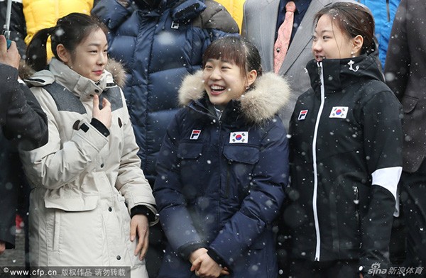 Nữ hoàng trượt băng Kim Yuna "phát khóc" vì rét 3