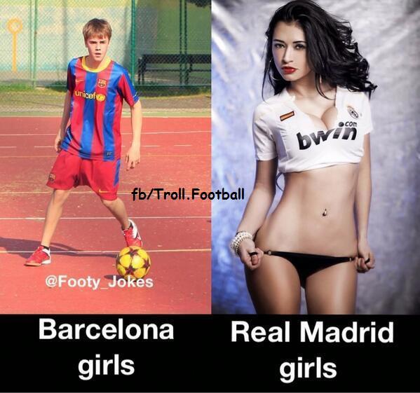 
	Sự khác biệt giữa Barca và Real